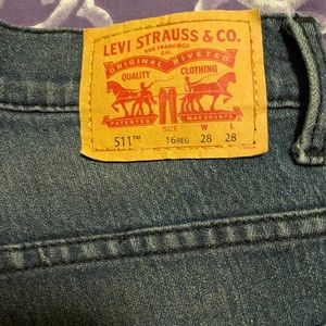 Levi 511 slim 16 Reg W28xL28 blue jeans